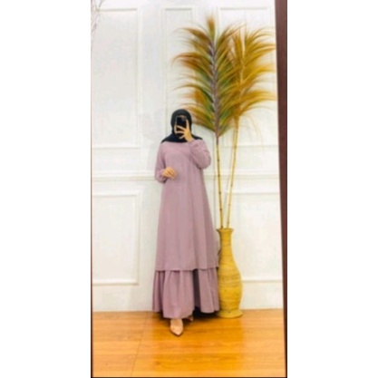 gamis Malaysia polos