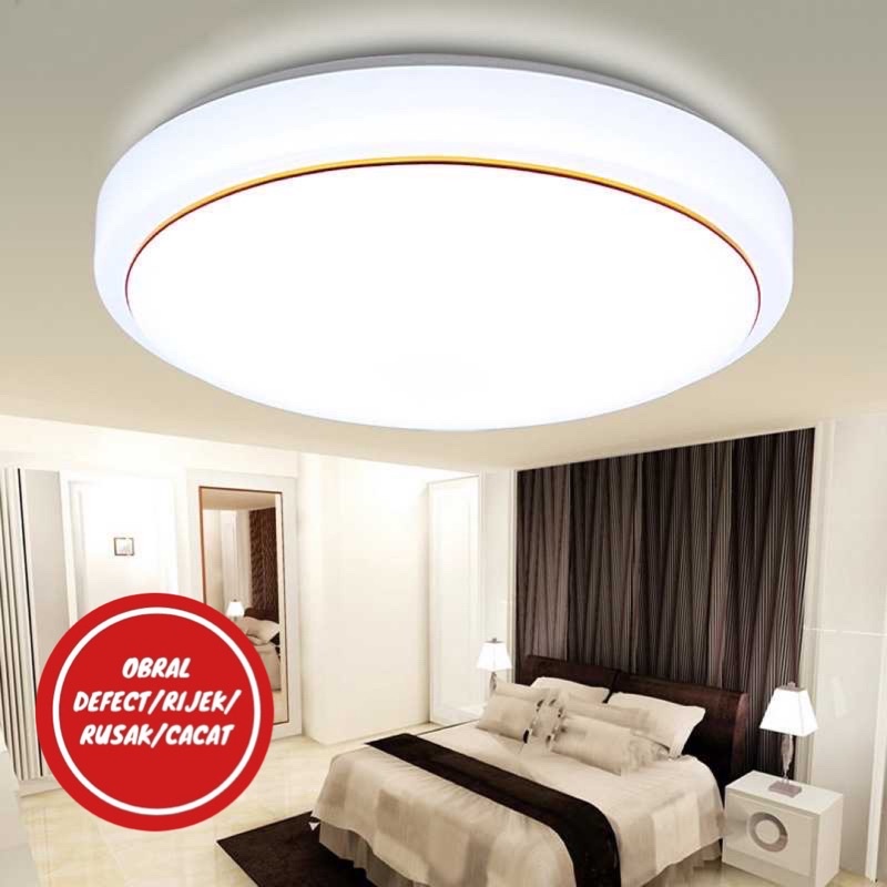 [OBRAL RIJEK] TaffLED Lampu LED Plafon Modern 24 W 26 cm Warm White - DZ5730