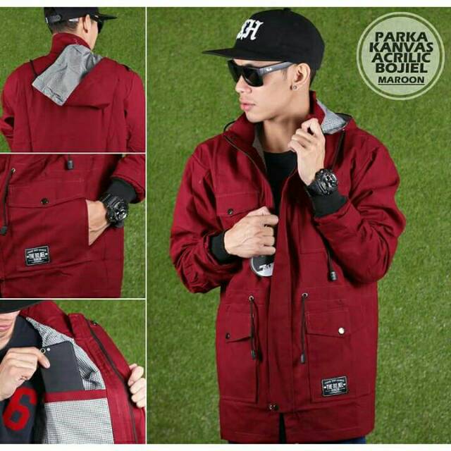 PROMOOOO JAKET PARKA  KANVAS PREMIUM THE BOJIEL / JAKET PARKA PRIA