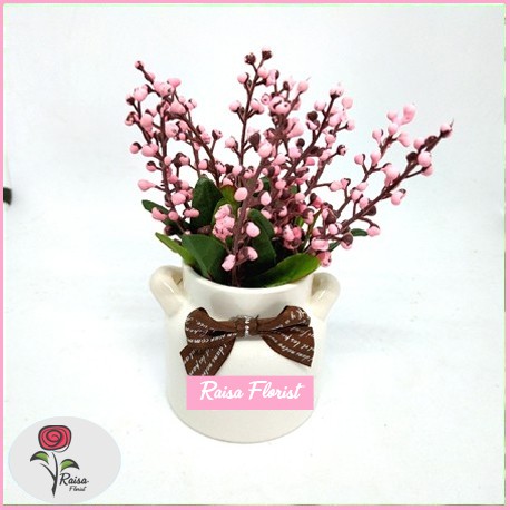 Set Bunga Sakura Vas Artificial Hiasan Cafe Rumah Bunga Set Bunga Sakura Vas Artificial Hiasan Cafe Rumah Bunga