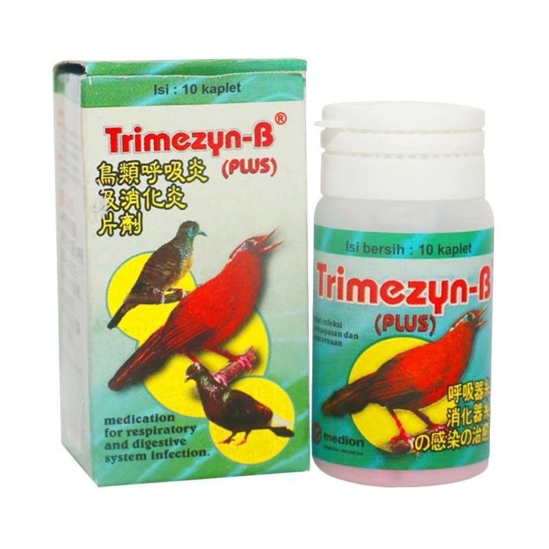 TRIMEZYN B PLUS / OBAT BURUNG SAKIT