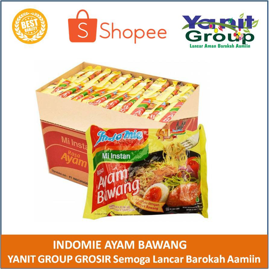 

Indomie Ayam Bawang Satu Dus 40 Pcs