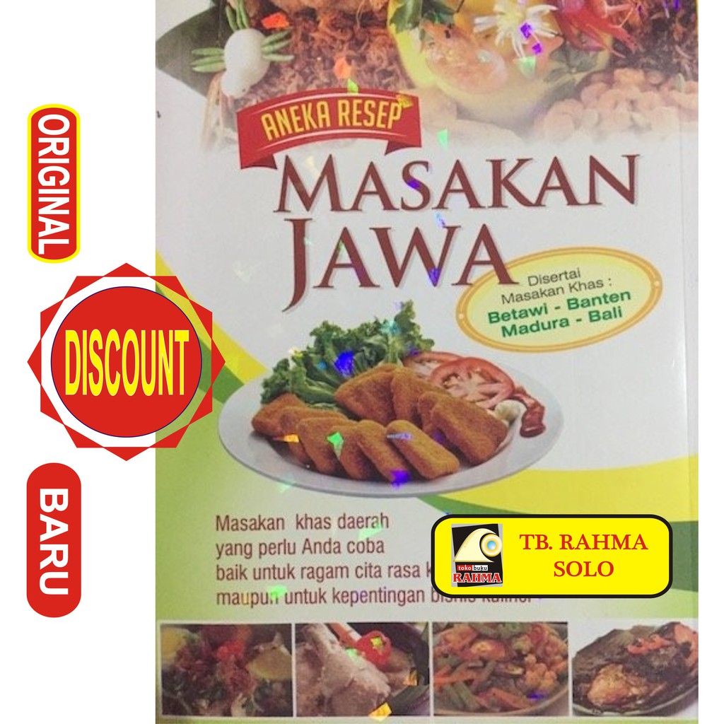 Aneka Resep Masakan Jawa Disertai Masakan Khas Betawi Banten Madura Bali Sri Hartatik Lingkar Media Shopee Indonesia