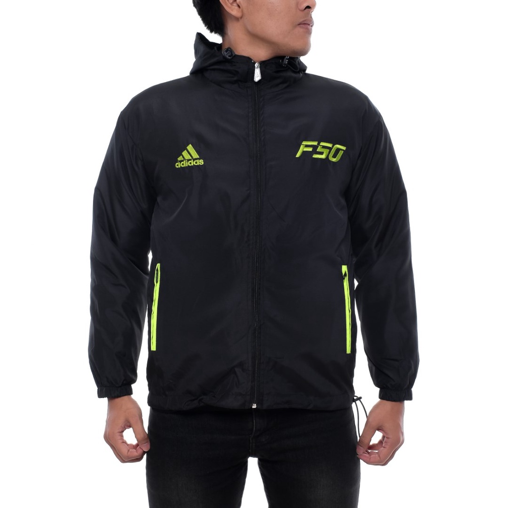 Jaket Parasut Adidas F50 Running