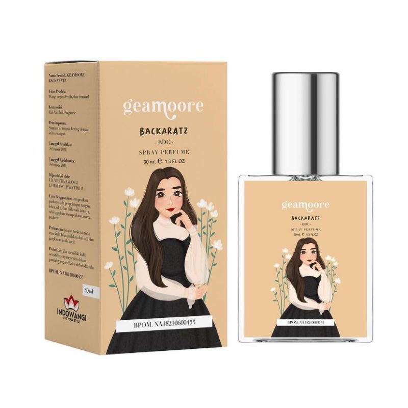 Geamoore Inspired Parfum 6ml & 30ml tahan lama balikpapan samarinda kaltim-Backaratz 30ml