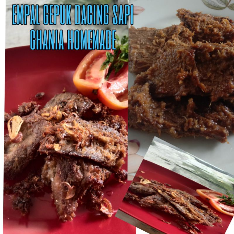 

empal gepuk daging sapi 200g ghannia homemade