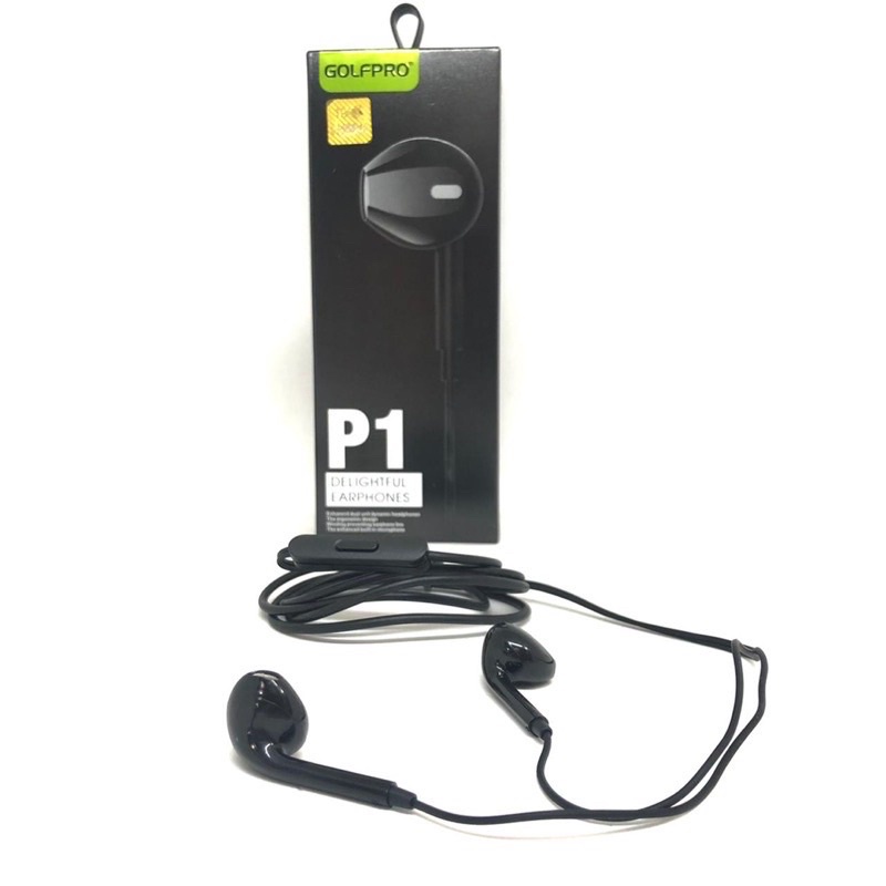 Handsfree Golfpro p1 Pure Bass - Earphone GolfPro P1 purebass