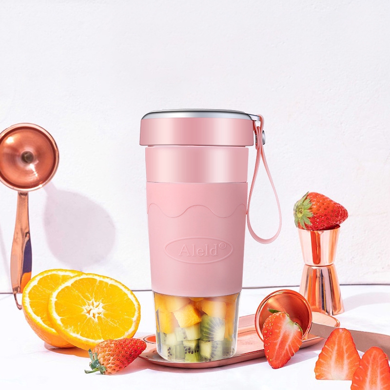 Aleld Magnetic Charging Mini Juicer Portable Electric Juice Cup Mini Murah Blender Juicer Murah