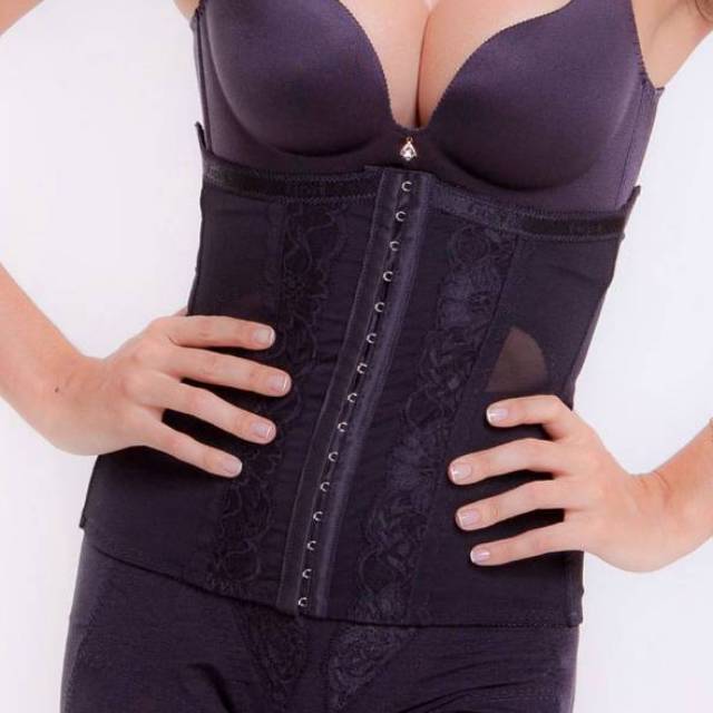FIORI Korset FIORI BARBARA LONG Black BIG SIZE | Korset Pelangsing Ibu Melahirkan