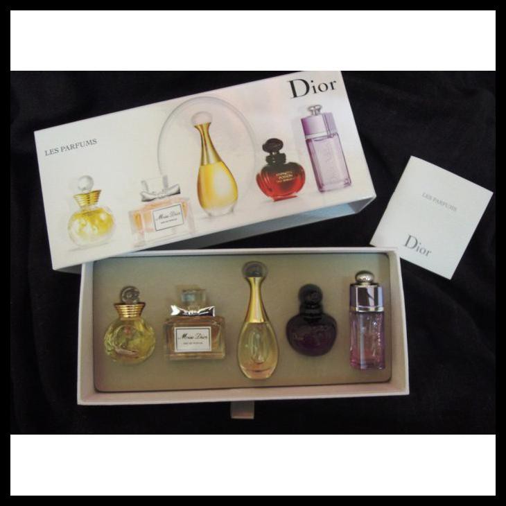 Kekinian Lips1187 Parfume Miniature Dior Parfum Dior Miniatur Perfume Mini Gift Set