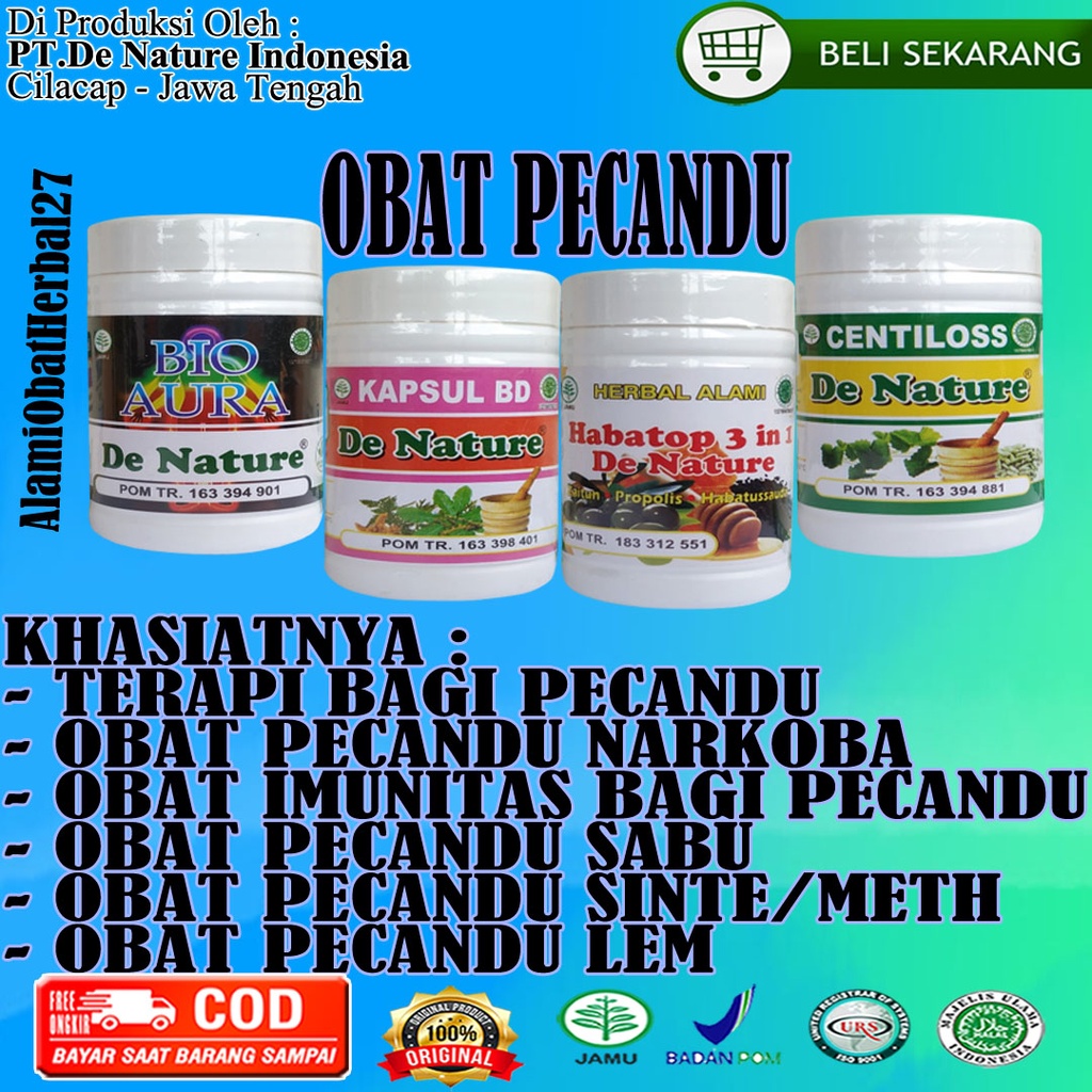 Obat Pecandu De Nature Obat Pecandu narkoba - Obat pecandu obat obatan - Obat pecandu berat - Obat p