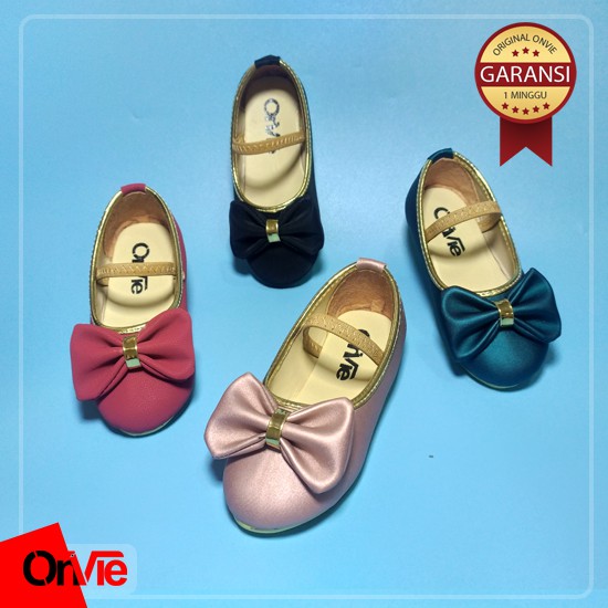 Sepatu Balet Anak Perempuan Baby | Slip On Pesta Balet Onvie