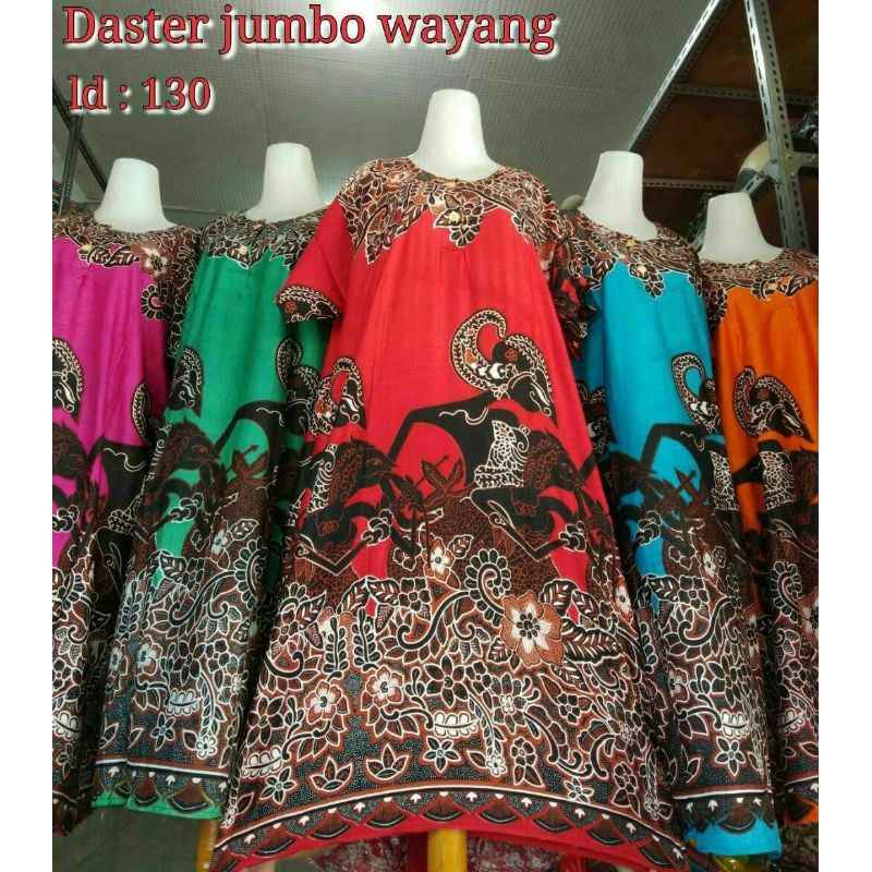 Daster jumbo wayang