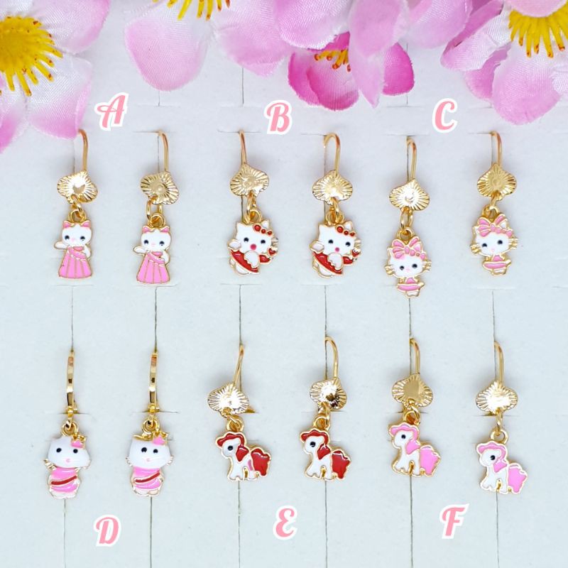 Anting desy anak kudapony hello kitty ♡GOTEN-7♡