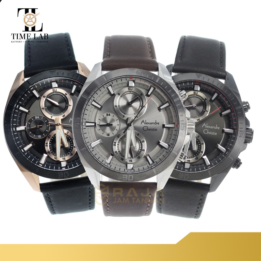 JAM TANGAN ALEXANDRE CHRISTIE AC 6581 MF / AC6581MF / AC6581 PRIA ORIGINAL
