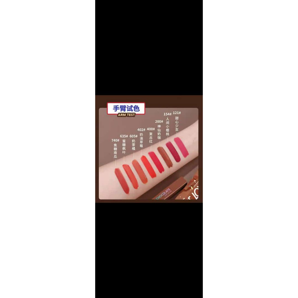 [Per Buah] Lipcream She Loves SIlky Chocolate Matte