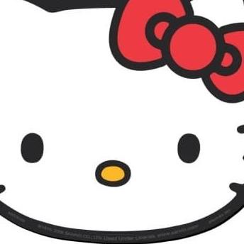 

➥ sticker kepala hello kitty - Putih ☛