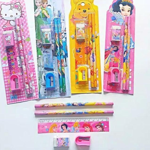 

Terbatas IMJDH LP Set Alat Tulis 5 in 1 Karakter / Mini Stationery / Alat Tulis Sekolah / Paket Alat Tulis V84 Terlaris