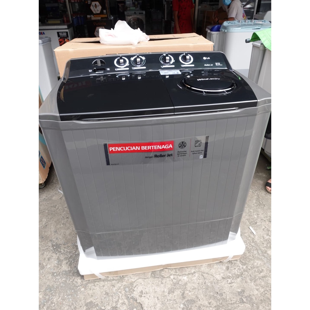 MESIN CUCI LG TWINTUB 14KG P1400RTM