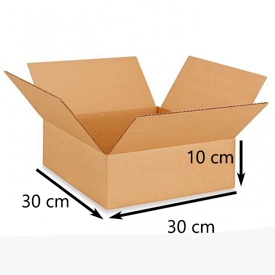 

Kardus Kraft - Polos - 30 x 30 x 10
