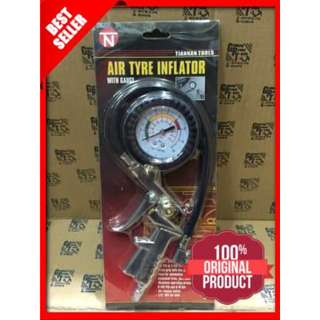 Tire Inflator Air Pressure Gun Premium