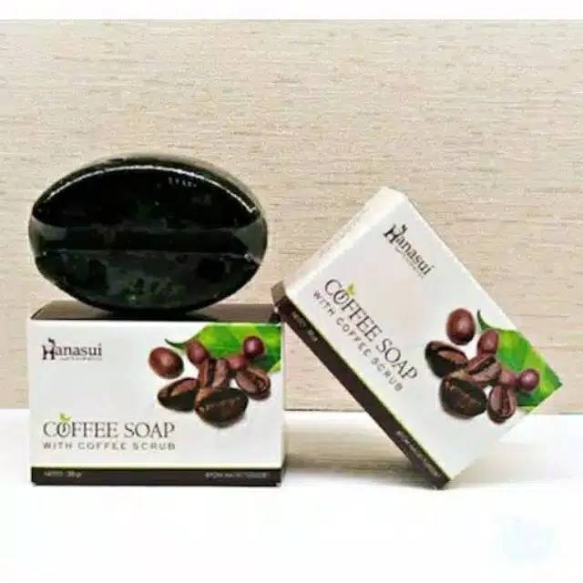 HANASUI COFFE  SOAP SCRUB 30gr