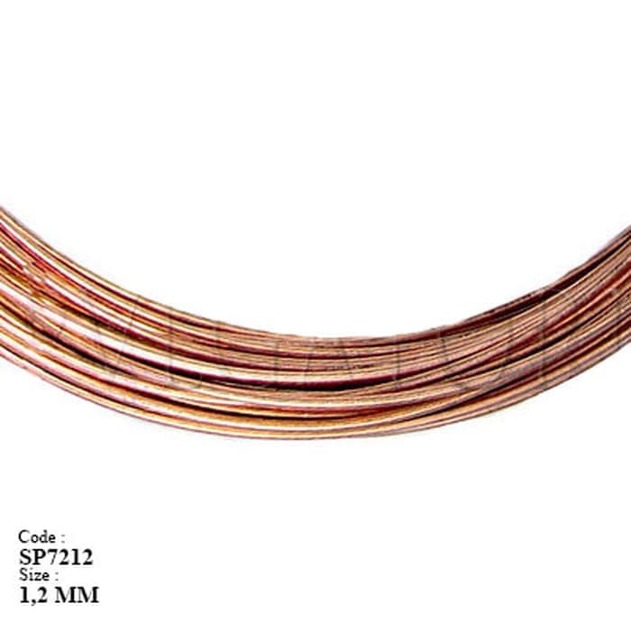 Bare Copper Wire Per Spool 500 Gram Non Enamel Telebit