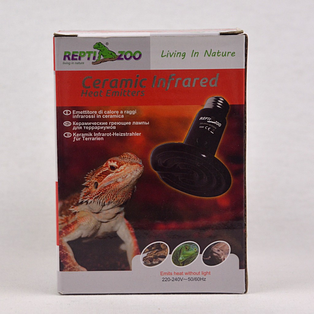 

REPTIZOO Lampu Penghangat Ceramic Heat Emitter -Flat 60Watt