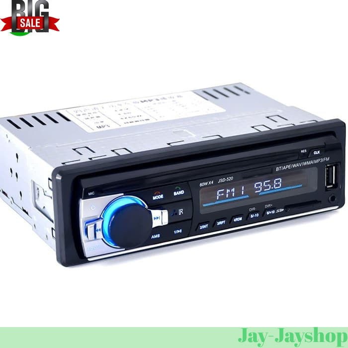 Bluetooth Tape Audio Mobil Multifungsi Bluetooth USB MP3 FM Radio