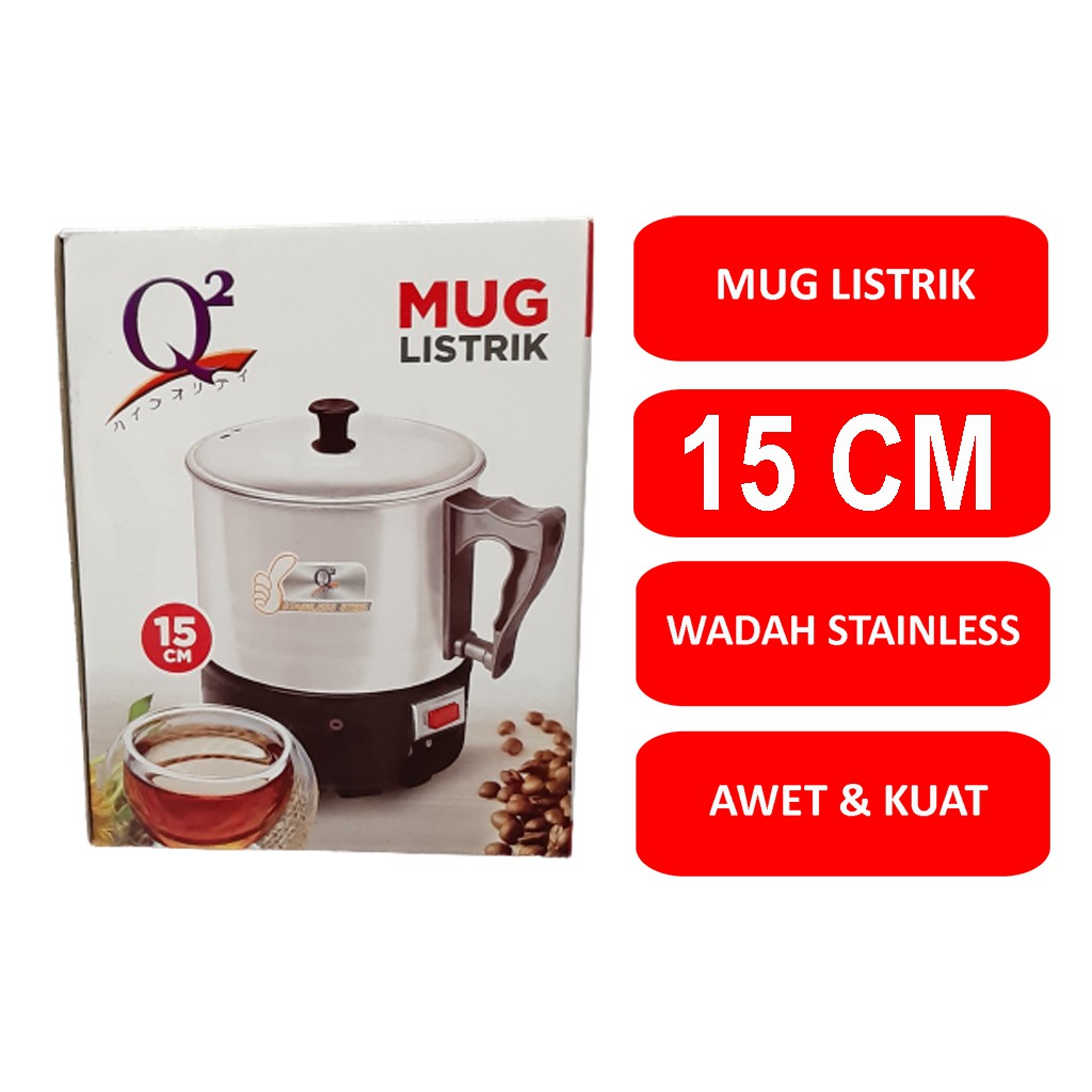 Mug Listrik Q2 15 cm