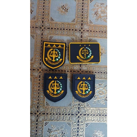 patch rubber kejaksaan RI