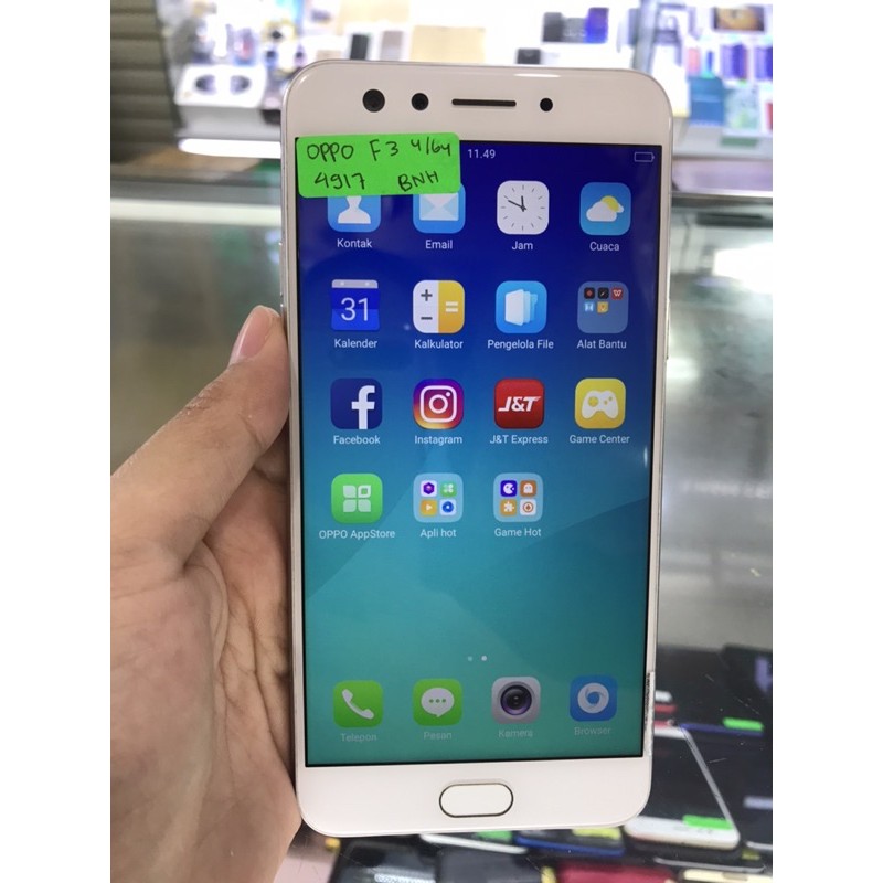 OPPO F3 RAM 4 GB ROM 64 GB