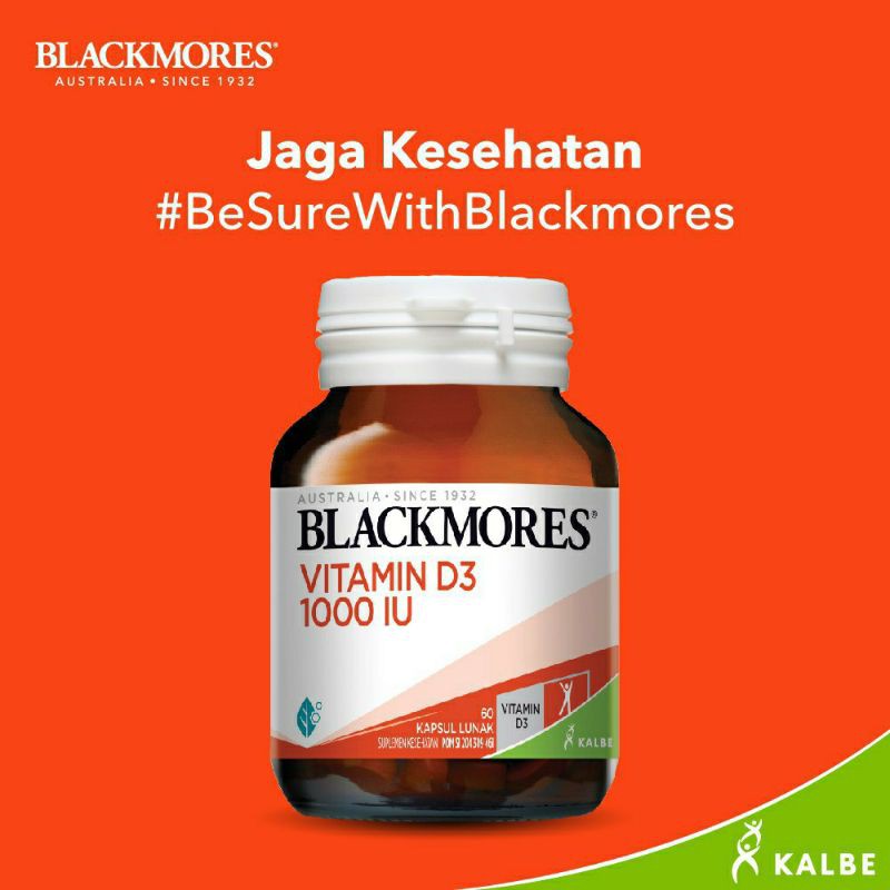 Blackmores Vit D3 1000 IU