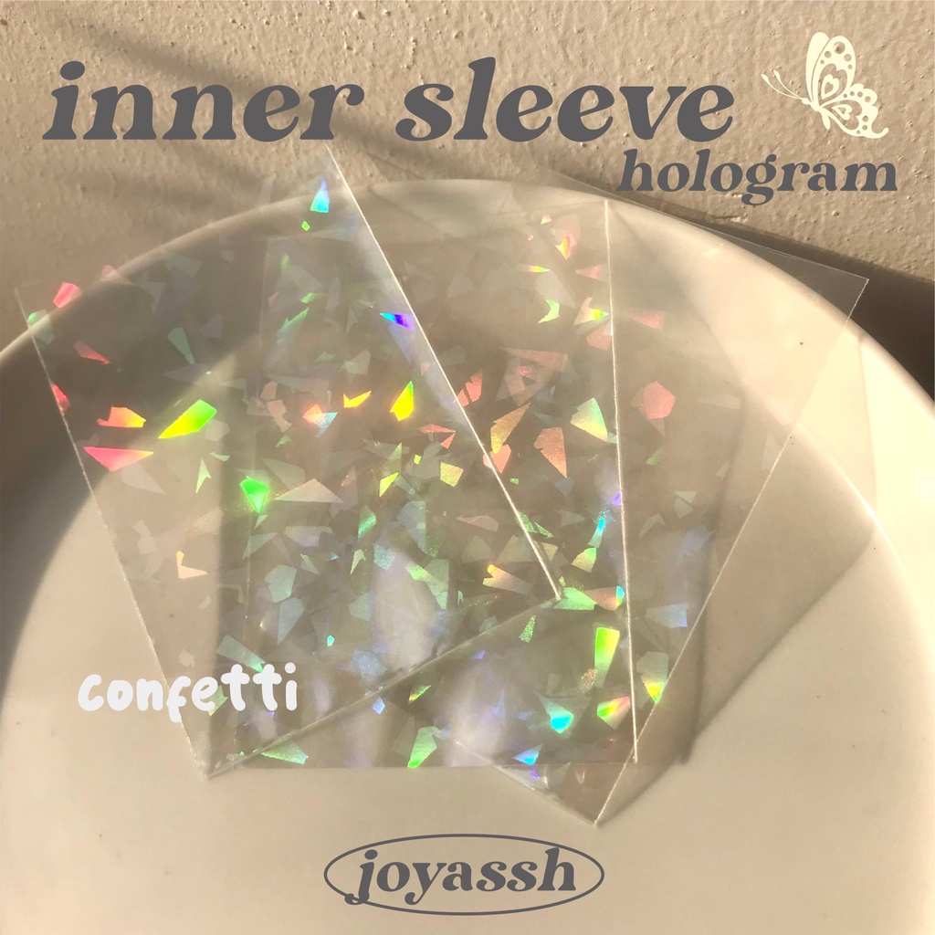 [READY] INNER SLEEVE HOLOGRAM INNER SLEEVE PHOTOCARD INNER SLEEVE PELINDUNG PHOTOCARD