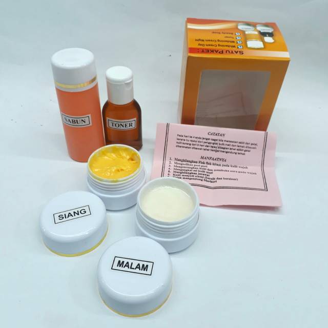 CREAM HN 4IN1 SCINCARE DUS KWALITAS 1 pot putih