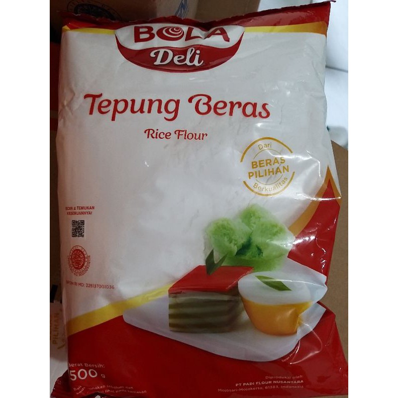 

Tepung Beras Bola Deli 500gr