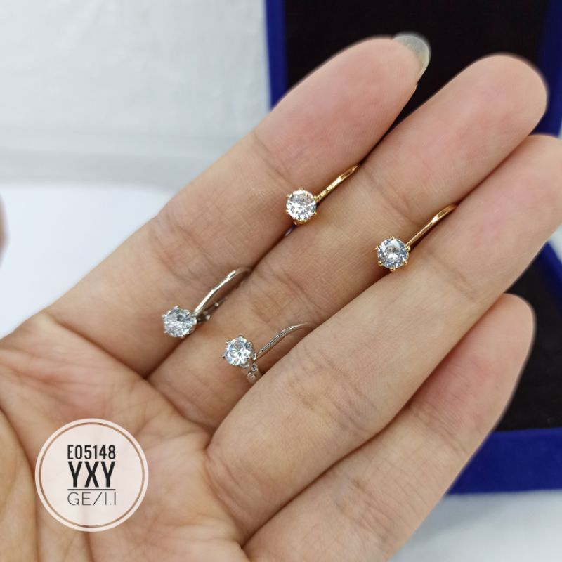 Anting Yaxiya Daisy Zircon 4m E05148