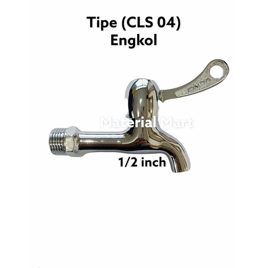 Keran Onda Tembok 1/2 Inch | Kran Air Taman | Kran Wastafel Babet CLS | Material Mart