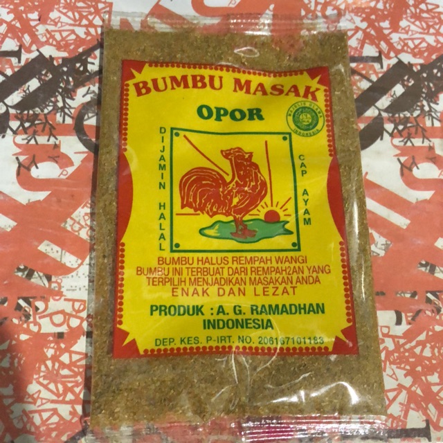 

Bumbu masak opor