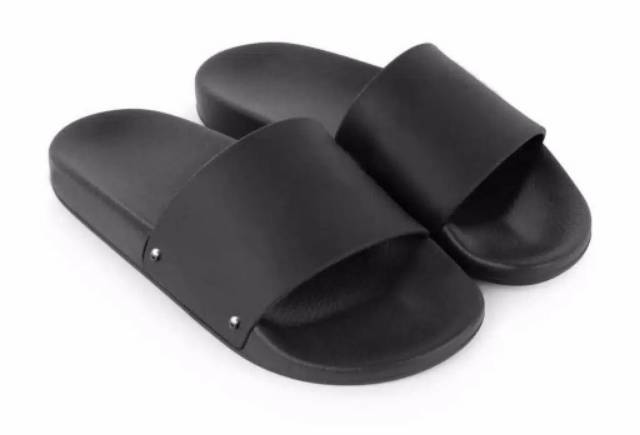 Sendal Pria Slide Kickers Urban Bahan Kulit Santai Nyaman Jalan NgemalL HangOut Kekinian Semi Formal