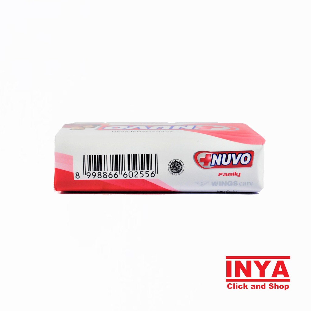 NUVO FAMILY TOTAL PROTECT ANTIBACTERIAL SOAP 76gr - Sabun Batang