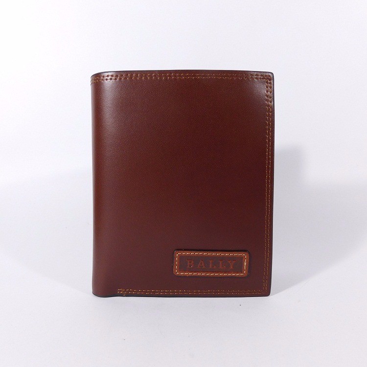 DOMPET KULIT PRIA BERDIRI IMPORT BRANDED | BALLY 023-014 BROWN