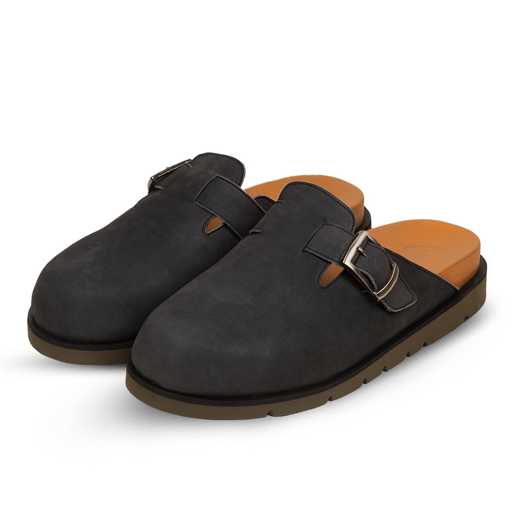 CJ SLIPPERS CHARCOAL