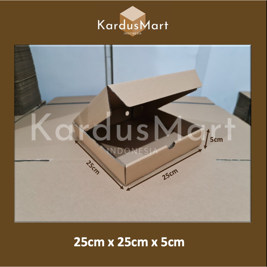 

Kardus - Karton - Box uk 25x25x5 cm