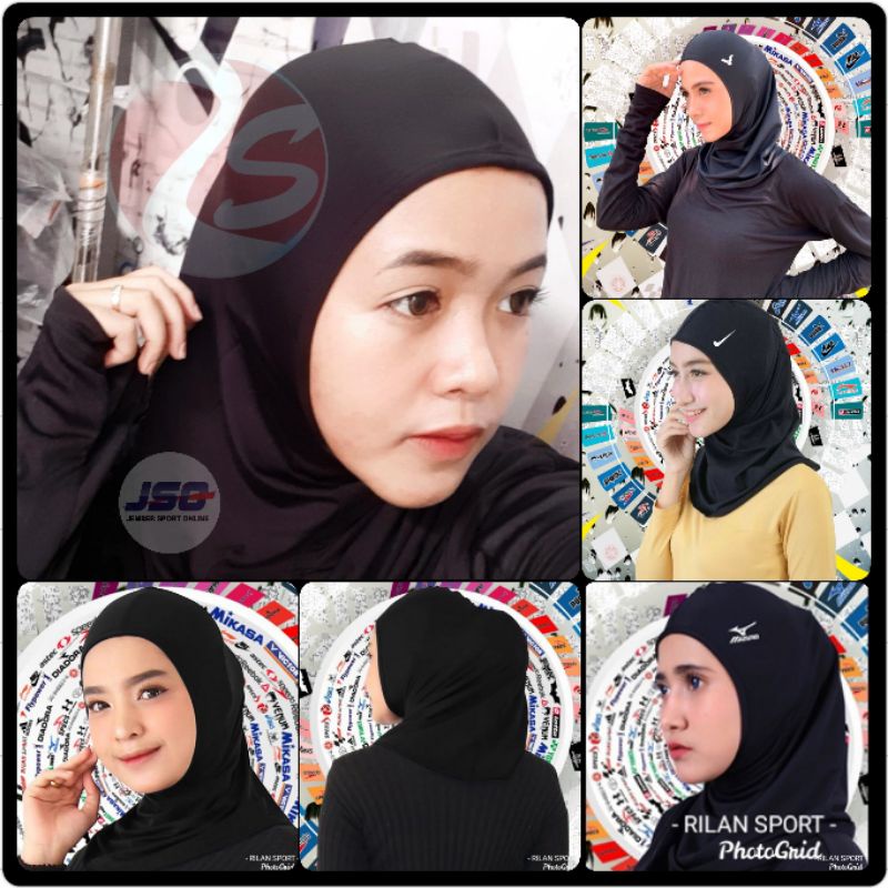 ⭐⭐⭐⭐⭐ hijab renang murah hijab sport jilbab olahraga kerudung hitam jilbab murah bagus berkualitas hijab hitam polos topi renang wanita