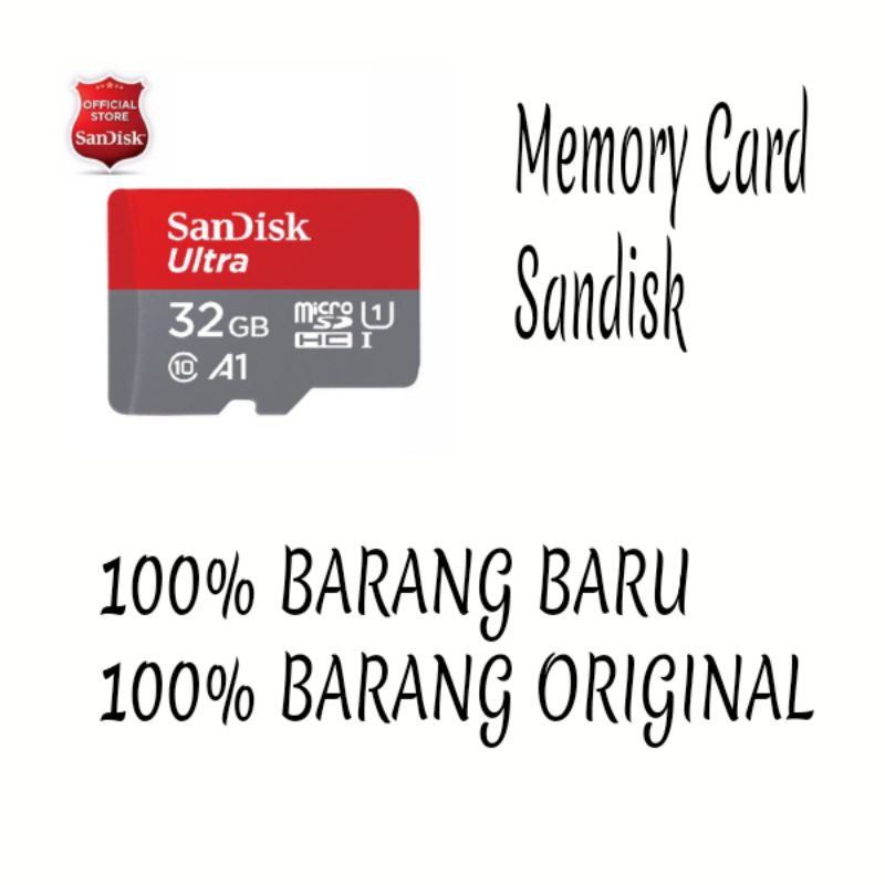 Memory card Sandisk 32gb 100% original