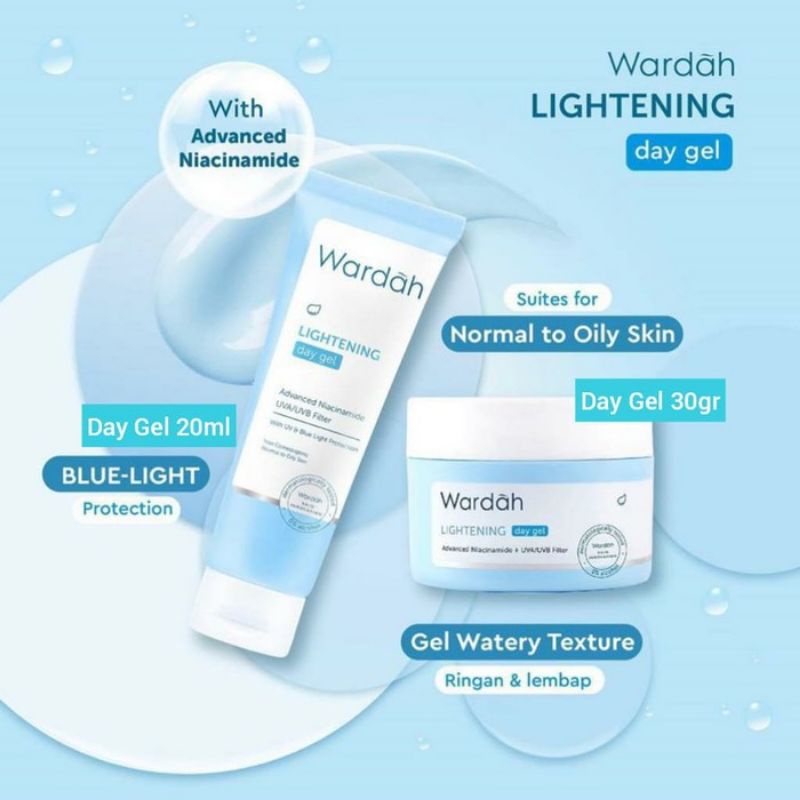 WARDAH Lightening Series | Day Cream | Night Cream | Day Gel || Wardah