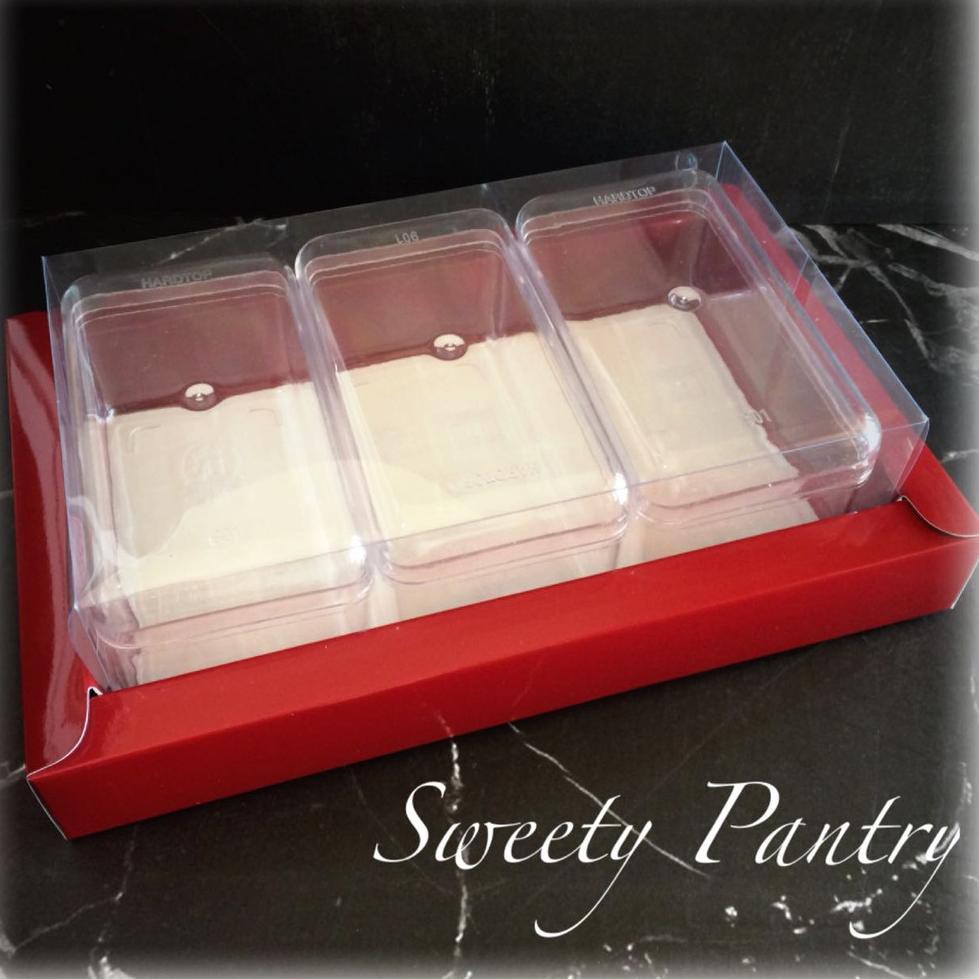 

【flashϟsale】 329197 - Dus/box toples / packaging/kemasan kue kering toples hardtop 901 set 3