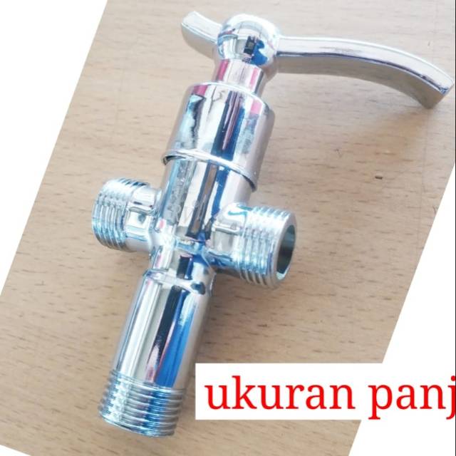Stop kran T stanlis kran closet stanlis steel tebal kran closet murah kran shower toilet kran air