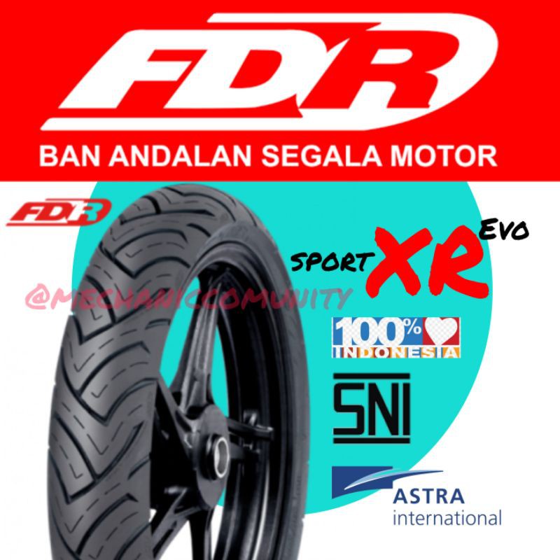 Ban Luar FDR Matic 10080 Ring 14 11080 Ring 14 Sport XR Evo Tubless